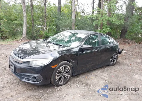 2016 Honda Civic Ex-L z USA, uszkodzony, nr VIN 2HGFC1F75GH633127